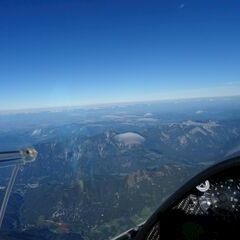 Flugwegposition um 13:39:32: Aufgenommen in der Nähe von Gemeinde Hinterstoder, Hinterstoder, Österreich in 3467 Meter